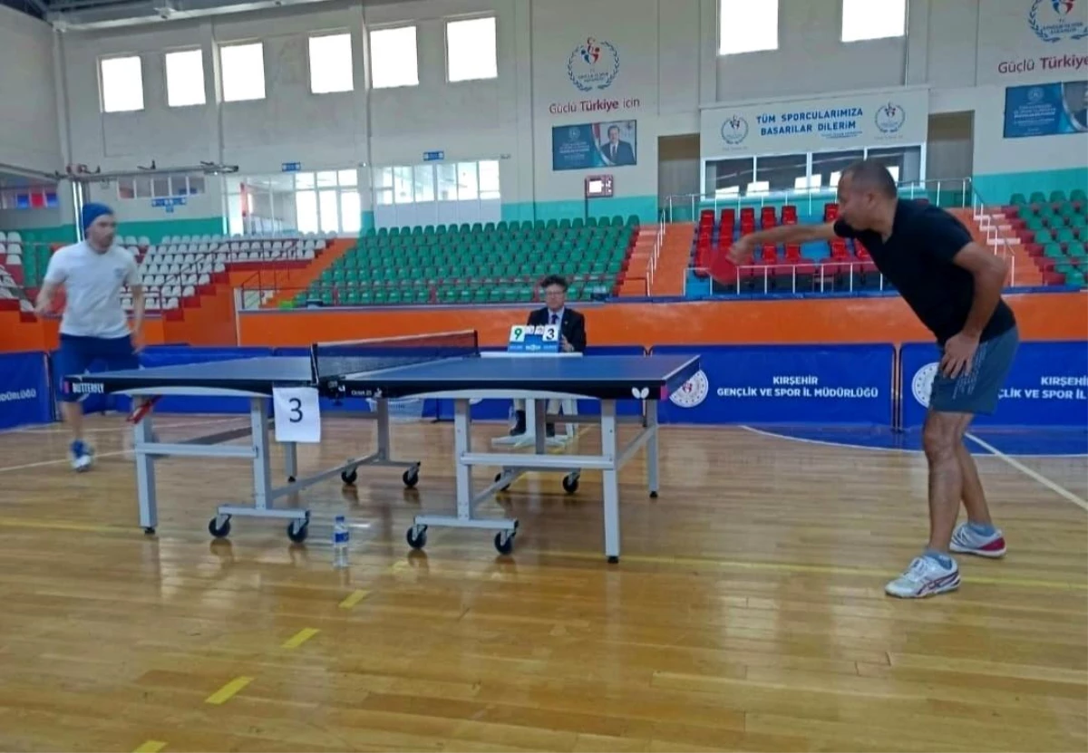 Masa Tenisi Analig yarışmaları Kırşehir\'de yapılacak