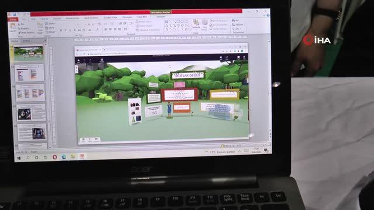 Matematik dersini, artırılmış gerçeklik cihazlarıyla sanal ortama taşıyarak yeni bir öğretim sistemi geliştirdiler