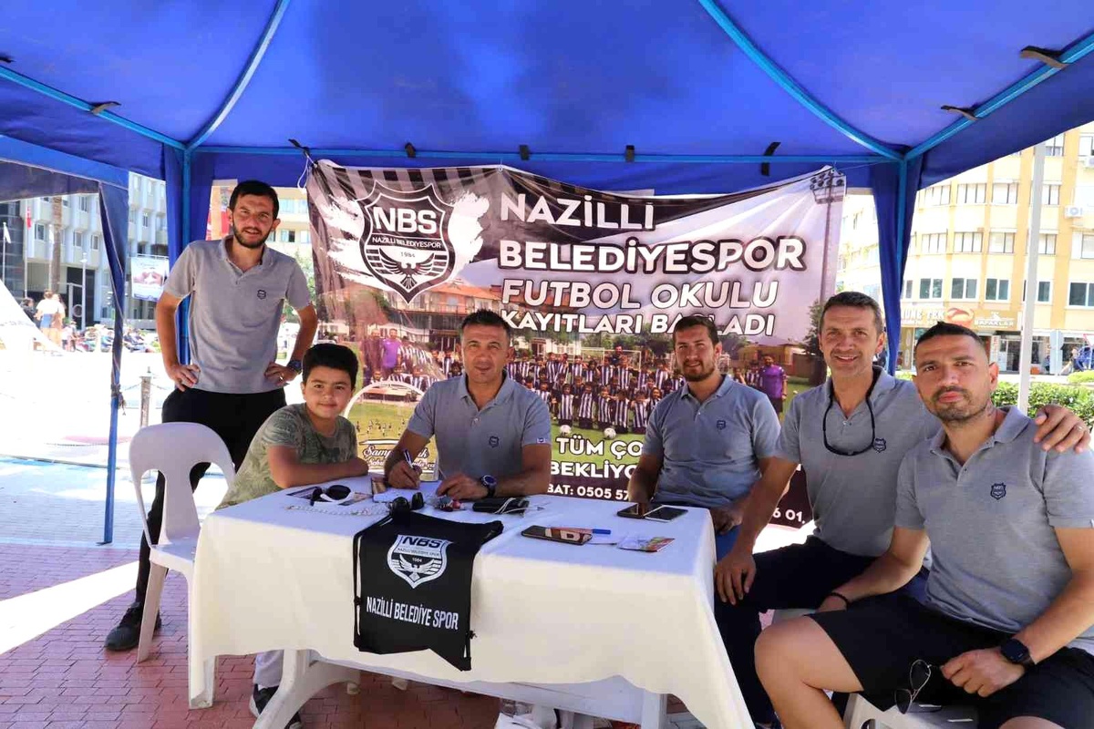 Nazilli Belediyespor Futbol Okulu kayıtları devam ediyor