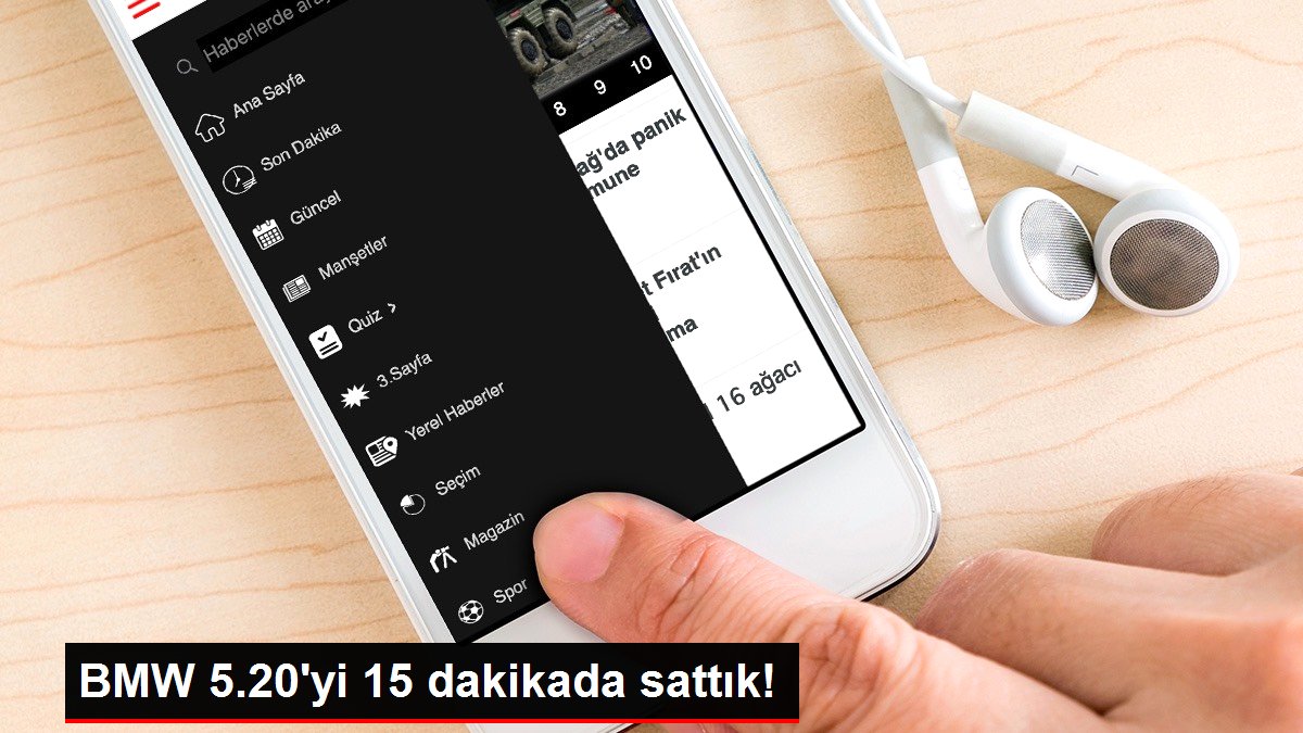 BMW 5.20'yi 15 dakikada sattık!