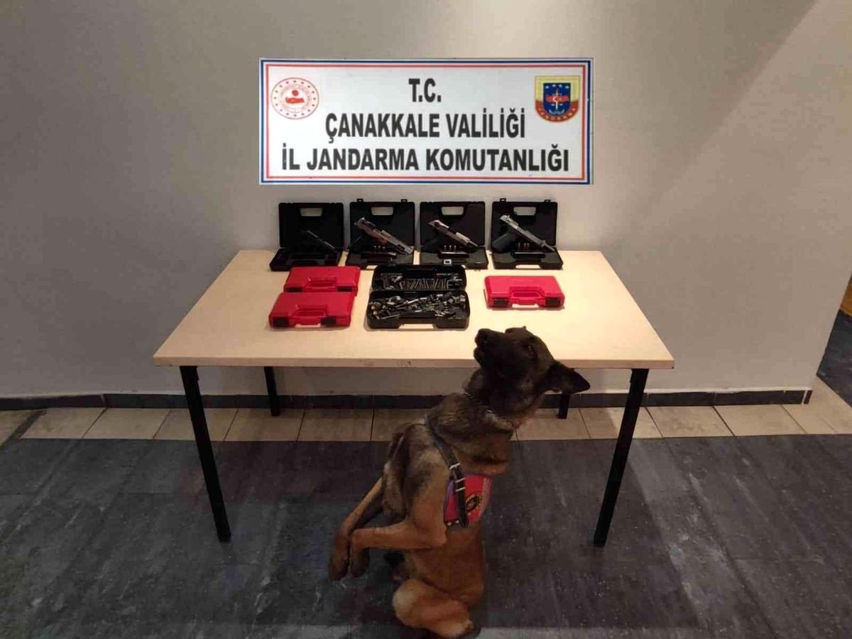 Çanakkale\'de silah kaçakçılığı operasyonu