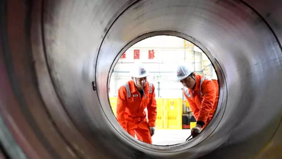 Çin-Orta Asya Boru Hattı 12 Yılda 400 Milyar Metreküp Doğalgaz Taşıdı