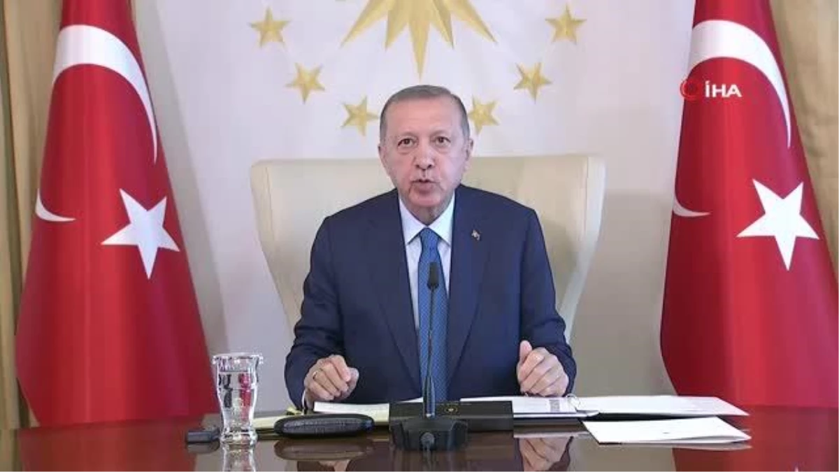 Cumhurbaşkanı Erdoğan: "Bu yıl sonuna kadar, Türkiye\'nin ilk elektrikli otomobili TOGG\'u üretim bandından indirerek hizmete sunacağız"