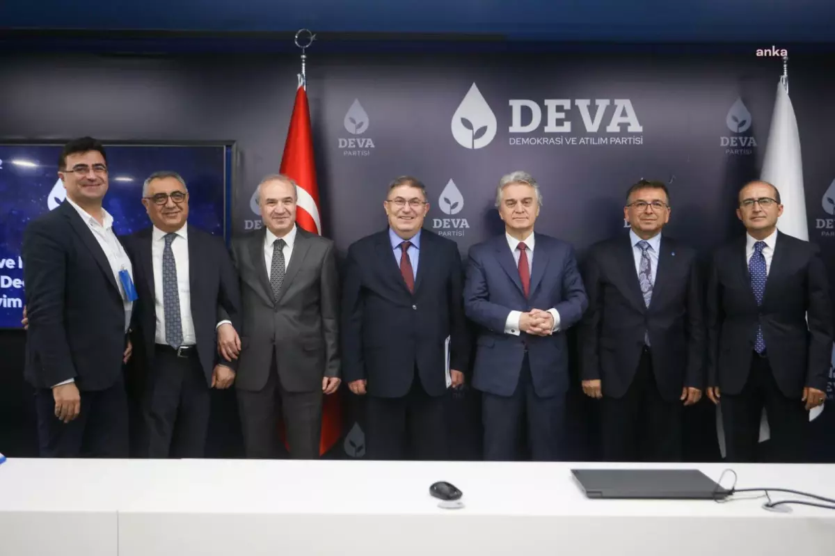 Deva Partisi İdari ve Mali İşler Başkanları Değerlendirme ve Deneyim Toplantısı Yapıldı