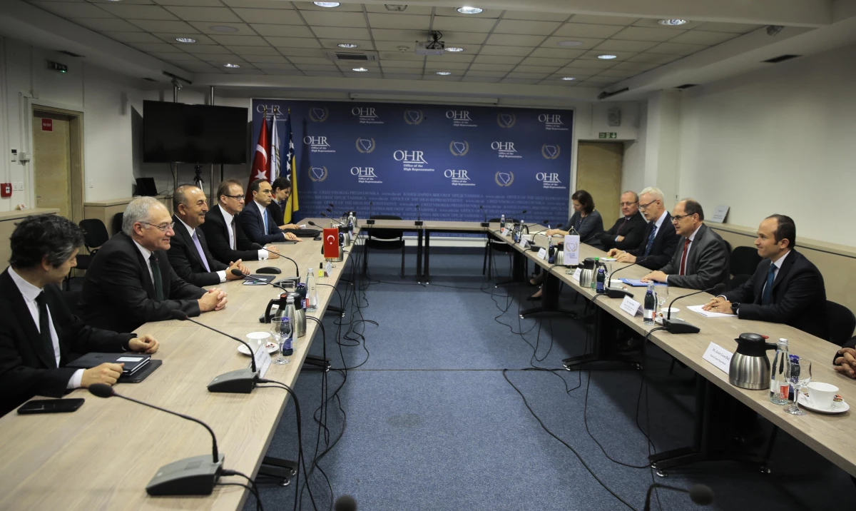 Dışişleri Bakanı Çavuşoğlu Bosna Hersek\'te temaslarda bulundu