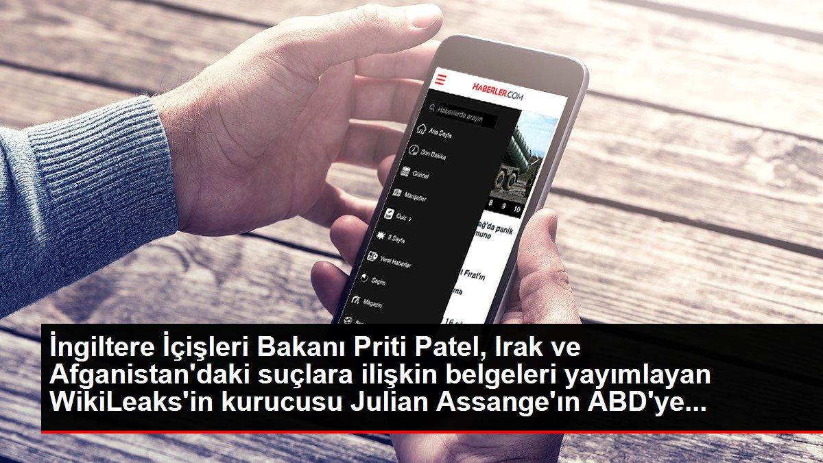 İngiltere İçişleri Bakanı Priti Patel, Irak ve Afganistan'daki suçlara ilişkin belgeleri yayımlayan WikiLeaks'in kurucusu Julian Assange'ın ABD'ye...