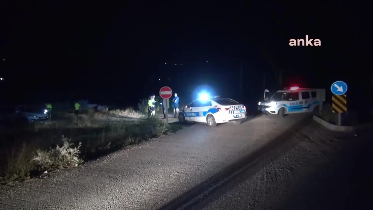 Kırıkkale\'de Dur İhtarına Uymayan Sürücü, Trafik Polisine Çarptı