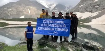 Mersin Büyükşehir Personelinden Doğa ve İklim İçin Farkındalık Tırmanışı