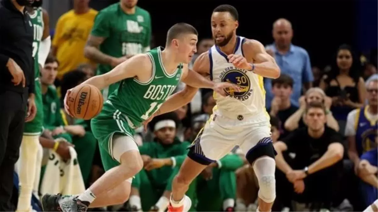 NBA final serisinde Boston Celtics\'i deviren Golden State Warriors şampiyon oldu! Son 8 yılda 4.kez şampiyon olarak tarihe geçtiler