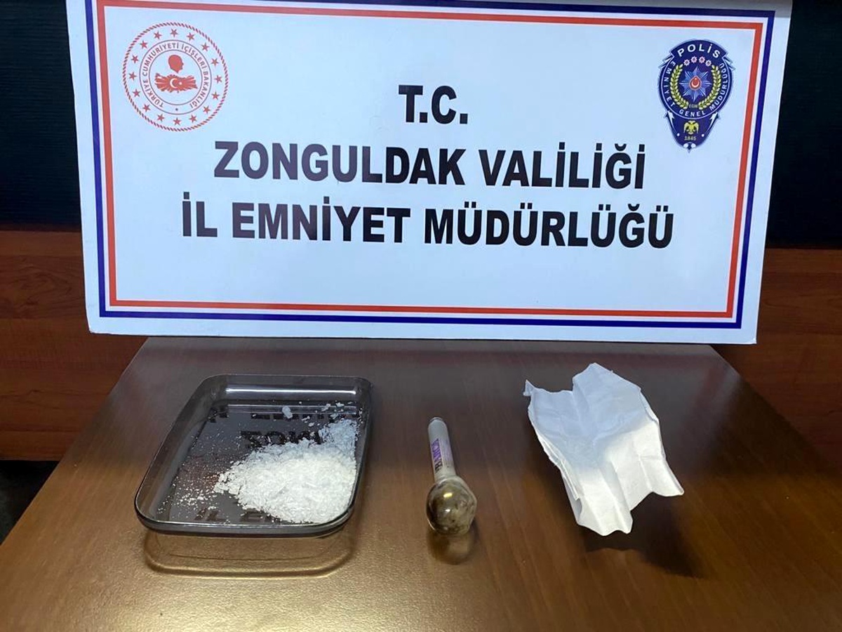 Uyuşturucu maddeyle yakalanan şüpheli gözaltına alındı