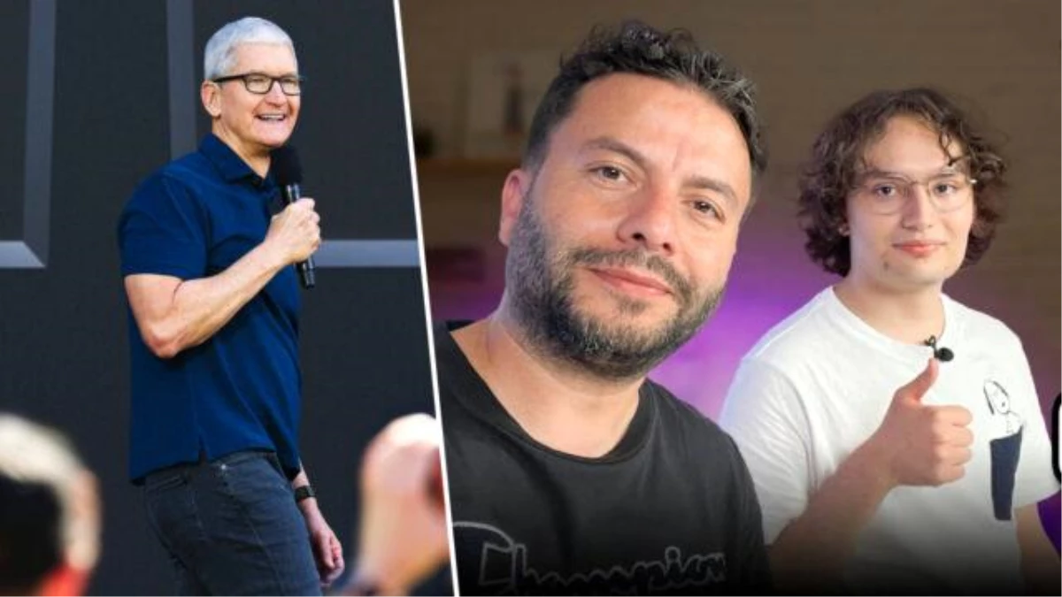 17 yaşındaki Türk öğrenci Tim Cook\'a sunum yaptı