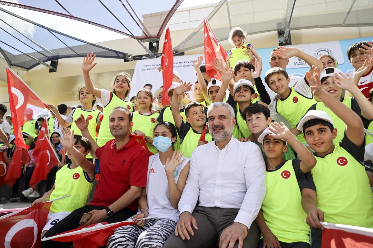 AK Parti İstanbul İl Başkanlığı, çocuklar için "Spora İlk Adım" etkinliği düzenledi