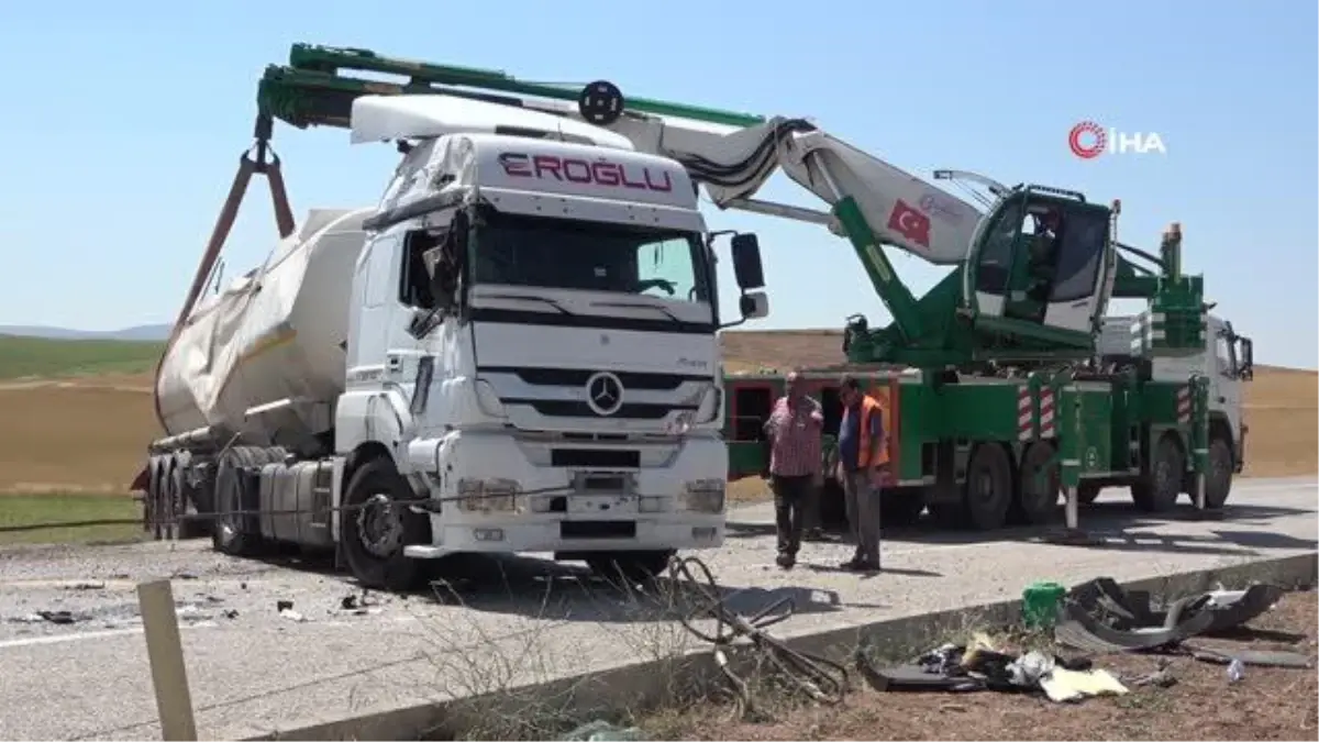 Son dakika haber | Glikol sıvısı yüklü tanker devrildi: 1 yaralı