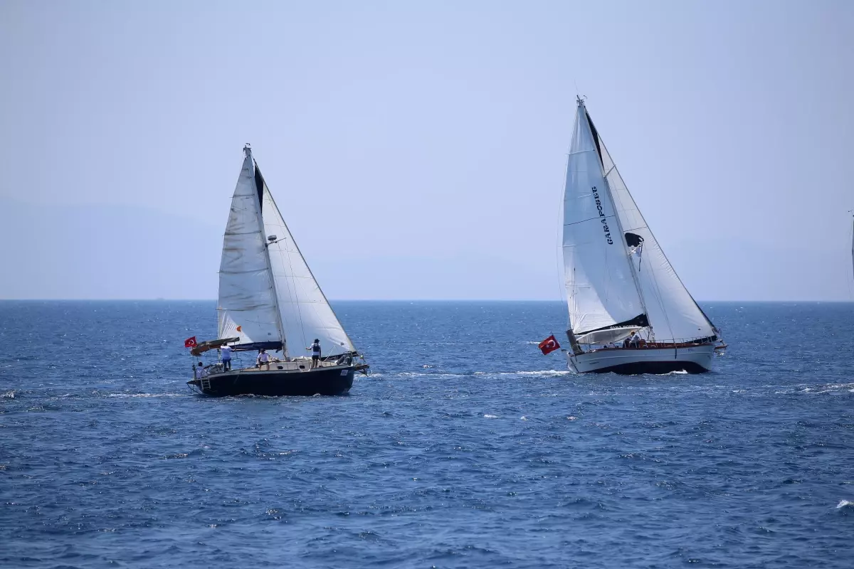 Güney Ege Sahil Güvenlik 40. Yıl Yelken Kupası yarışları Bodrum\'da düzenlendi