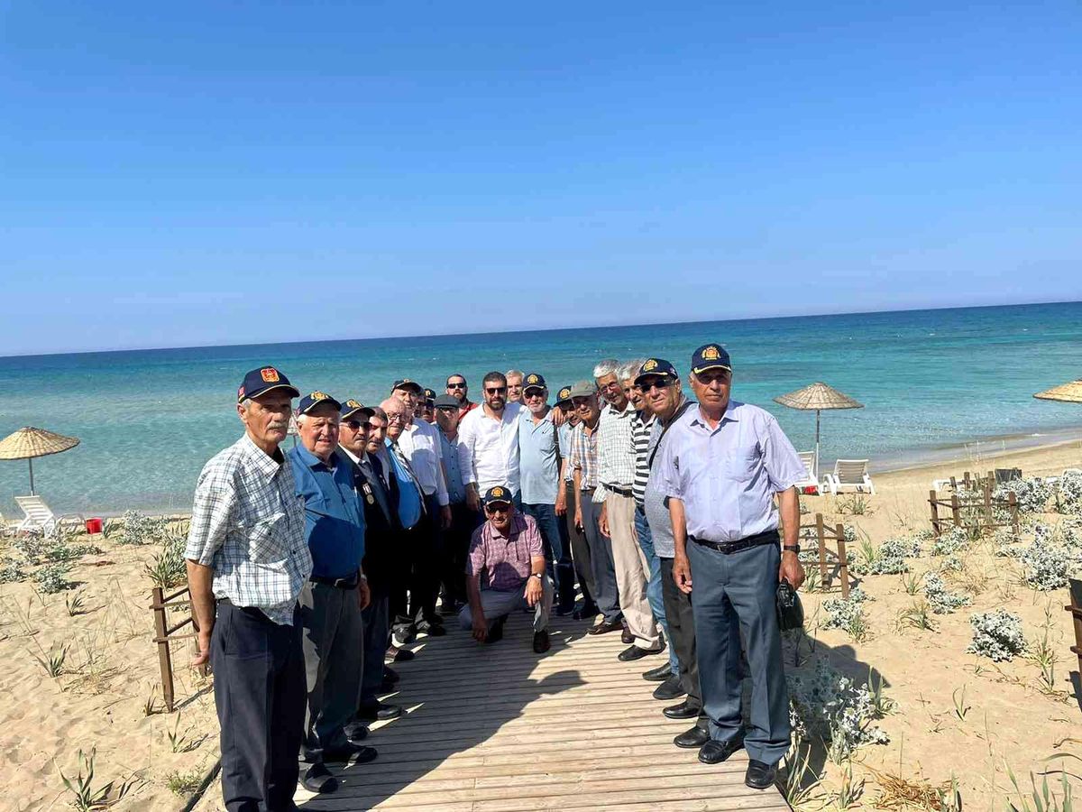 Son dakika haber: Sındırgılı Gaziler 48 yıl sonra savaştıkları topraklarda buluştu