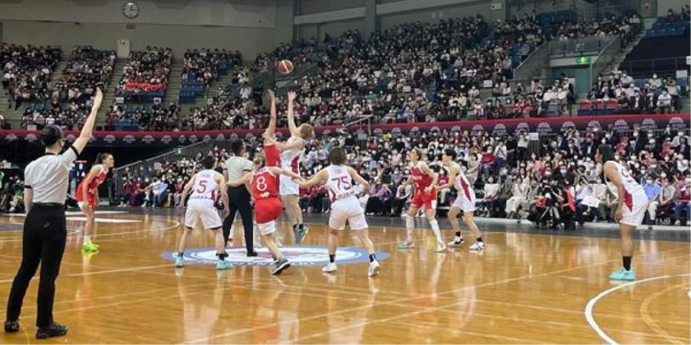 A Milli Kadın Basketbol Takımı, hazırlık maçında Japonya\'ya kaybetti