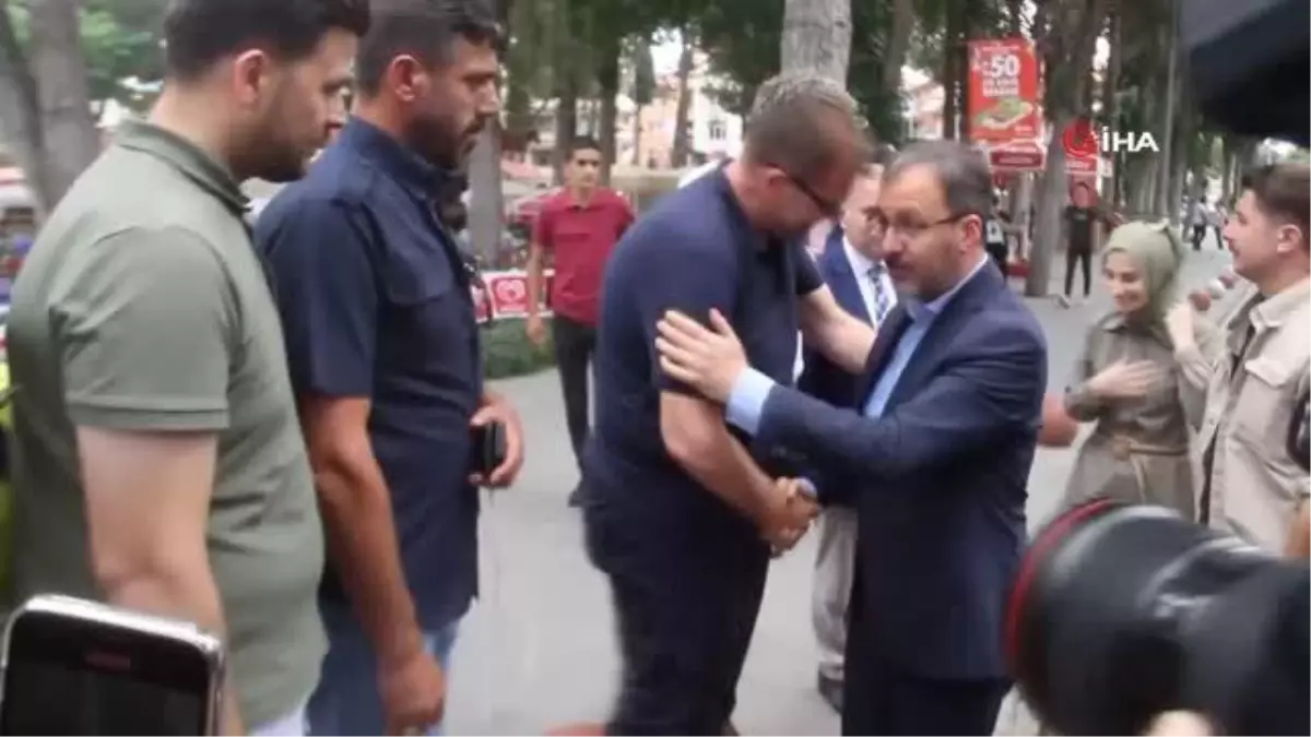Bakan Kasapoğlu\'ndan memleketine pazar çıkartması
