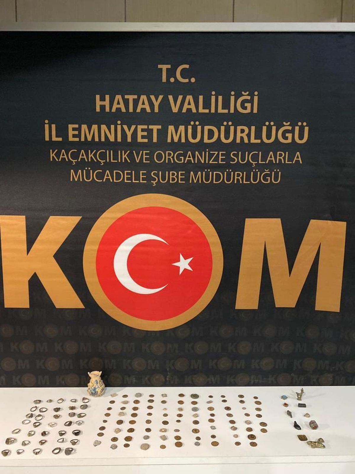 Hatay\'da 131 parça tarihi eser ele geçirildi