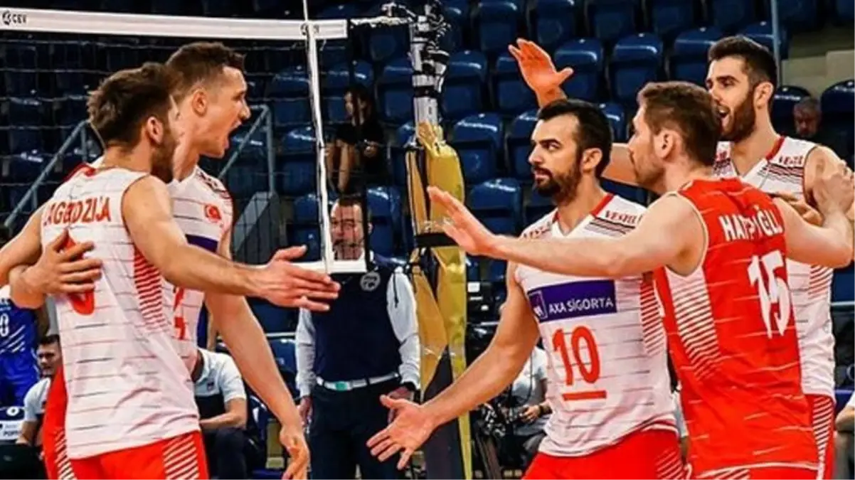 Hırvatistan\'ı sahadan sildik! A Milli Erkek Voleybol Takımı, Avrupa Ligi\'nde finalde