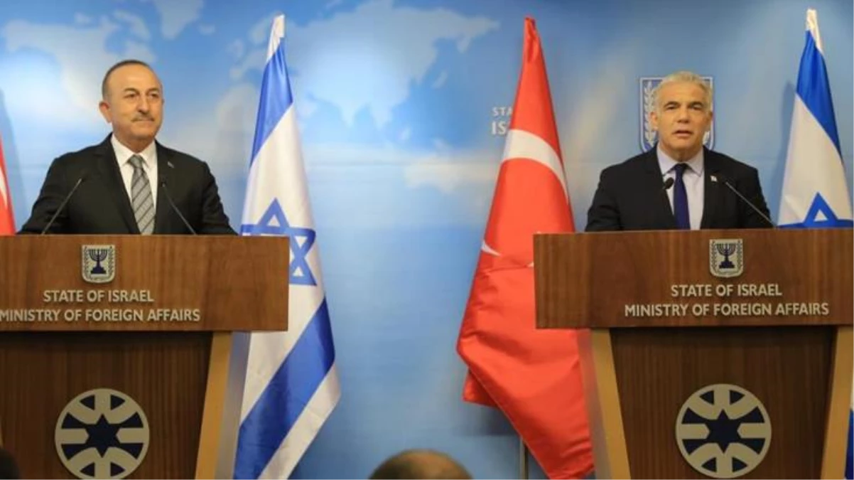 İsrail Dışişleri Bakanı Lapid\'den iade-i ziyaret! 23 Haziran\'da Türkiye\'ye geliyor