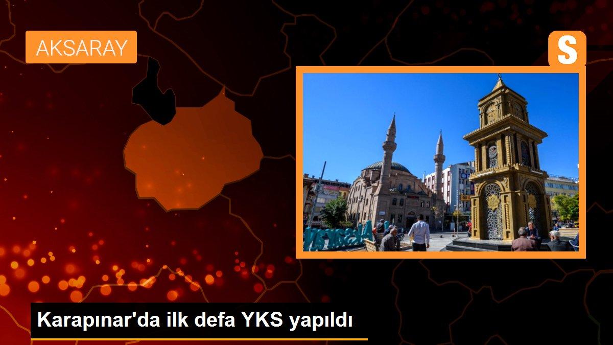 Karapınar\'da ilk defa YKS yapıldı