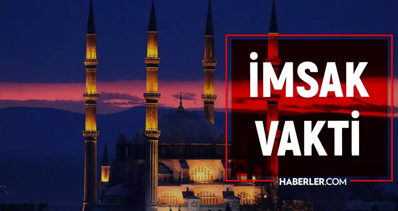 Afyon imsak ne zaman, sahur saat kaçta? 8 Nisan 2022 Afyon bugün imsak girdi mi, sahurda kaça kadar yenir? Ramazan imsak ve sahur saatleri