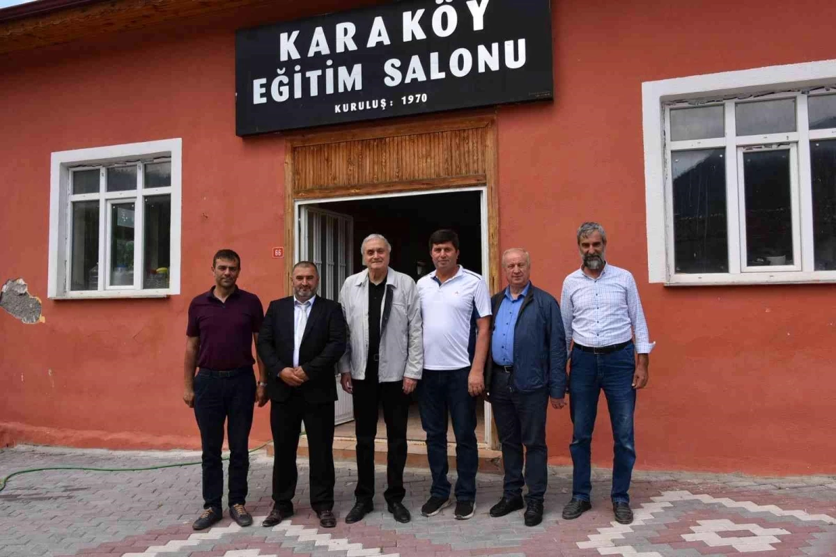 Başkan Bakkalcıoğlu Karaköy\'de düzenlenen yağmur duasına katıldı