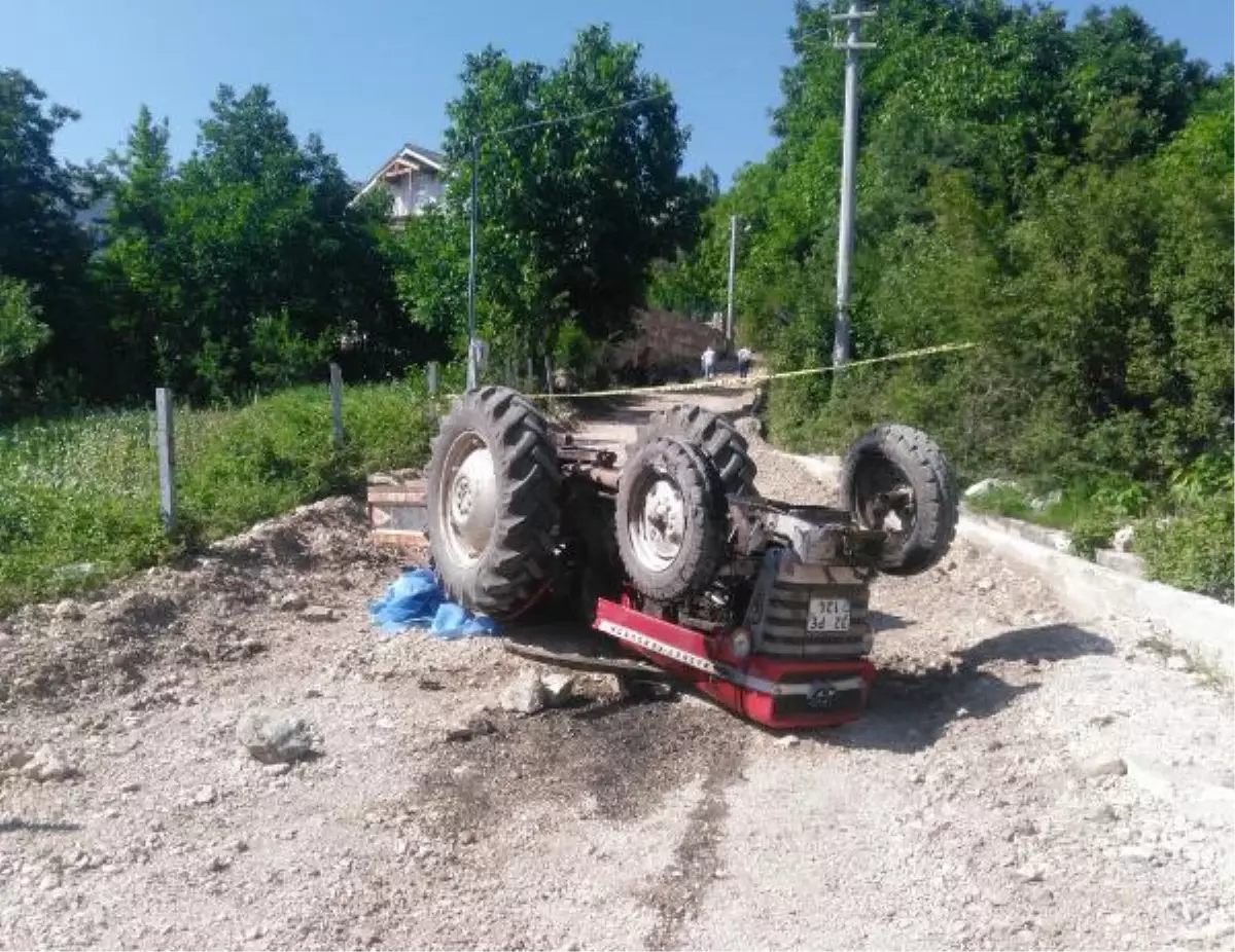 Son dakika haber! Devrilen traktörün sürücüsü öldü, annesi yaralı