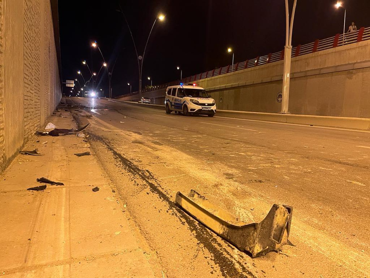 Kayseri\'de zincirleme trafik kazasında 6 kişi yaralandı