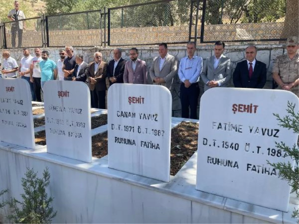 Mardin\'de 35 yıl önce PKK\'lı teröristlerin şehit ettiği 30 sivil anıldı