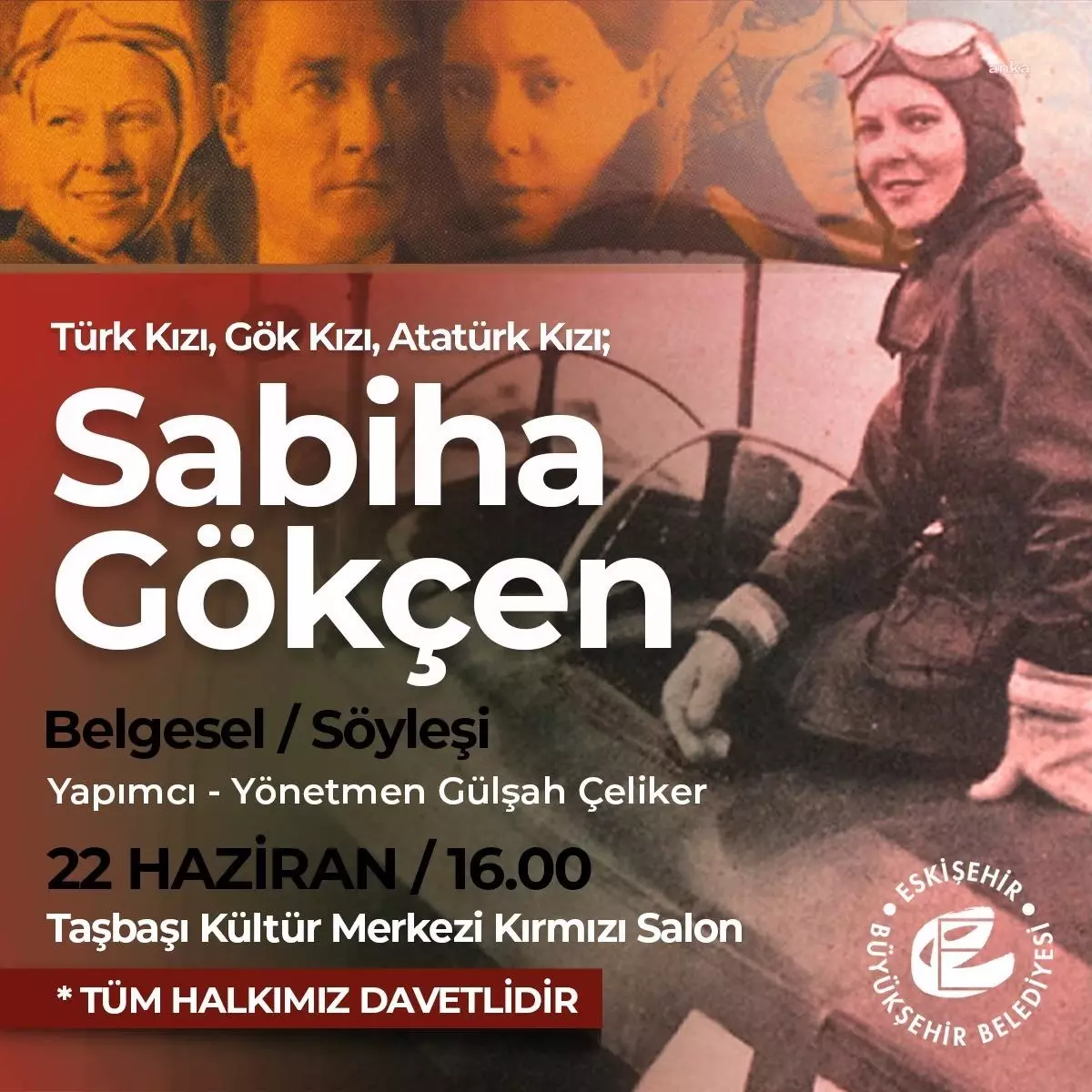 Sabiha Gökçen\'in Hayatını Anlatan Belgesel Eskişehir\'de