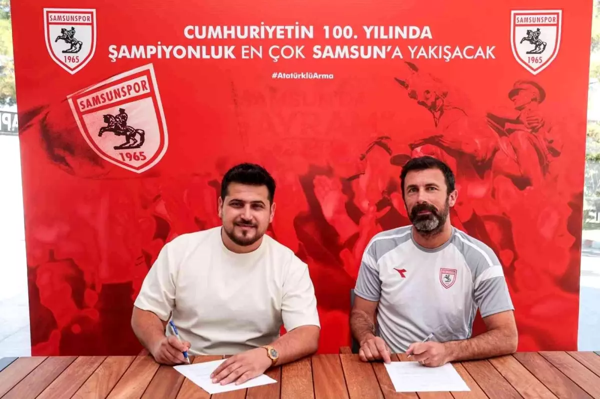 Son dakika: Samsunspor, teknik ekibine yeni transfer