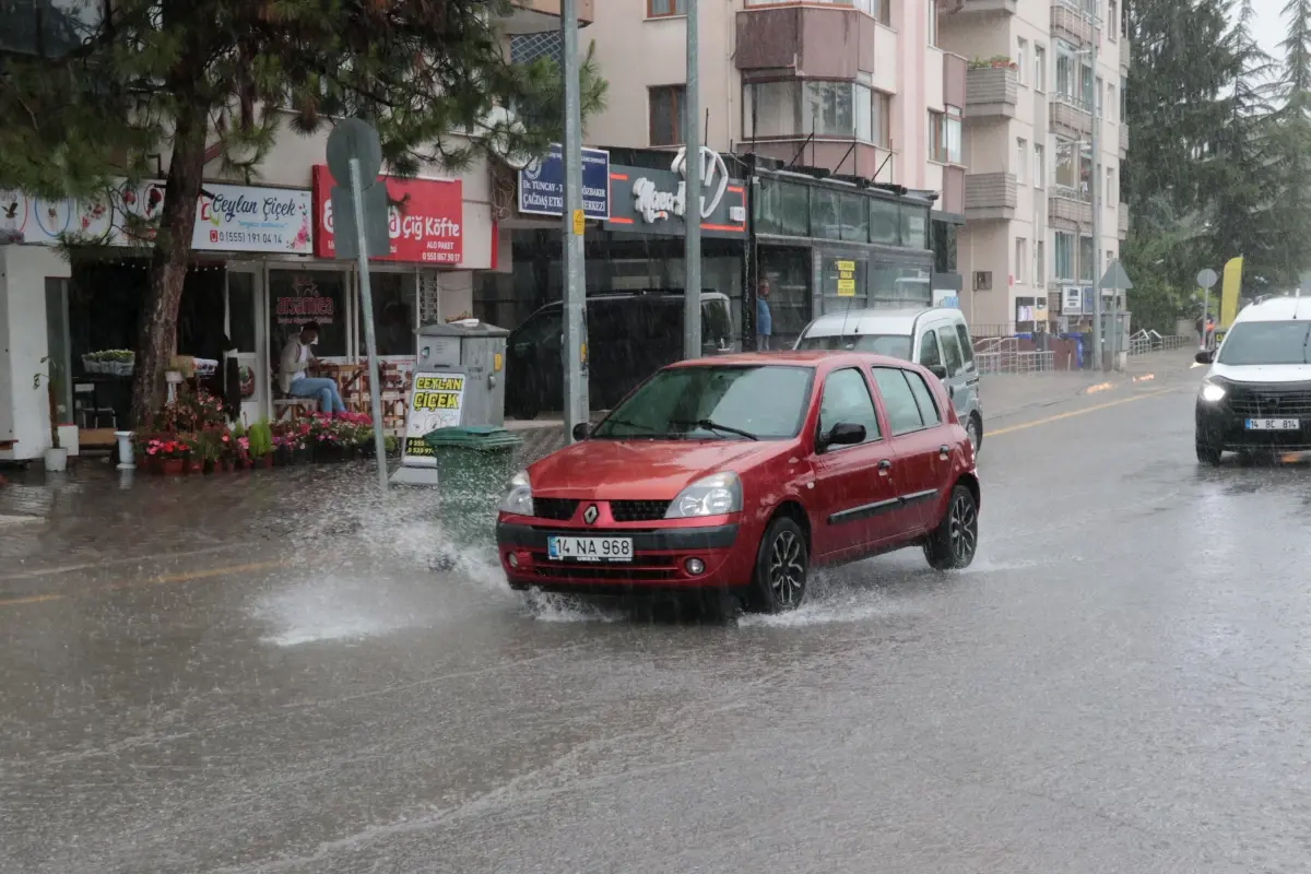 Sağanak etkili oldu