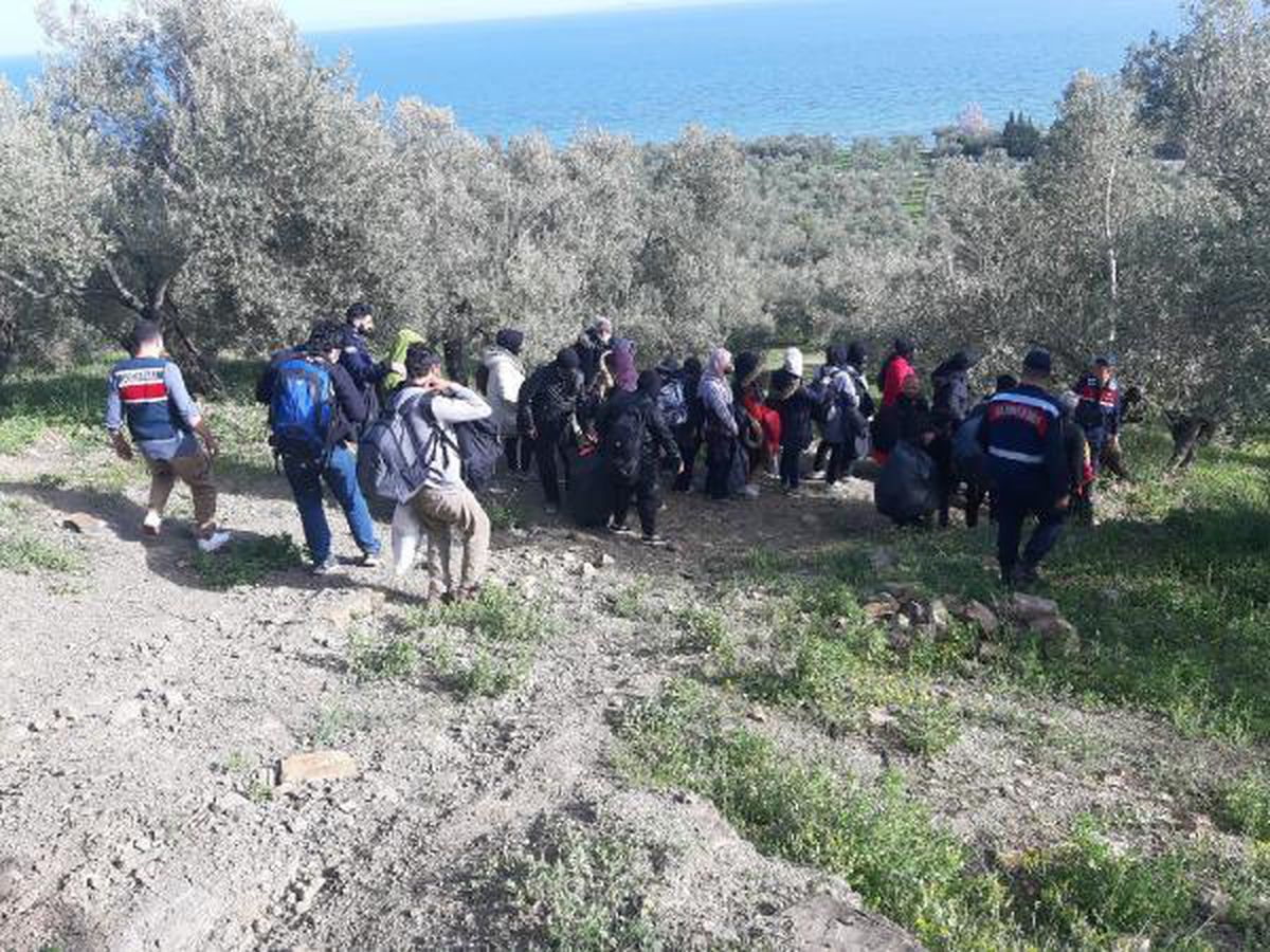 Çanakkale\'de 2 ayda 1479 kaçak göçmen yakalandı
