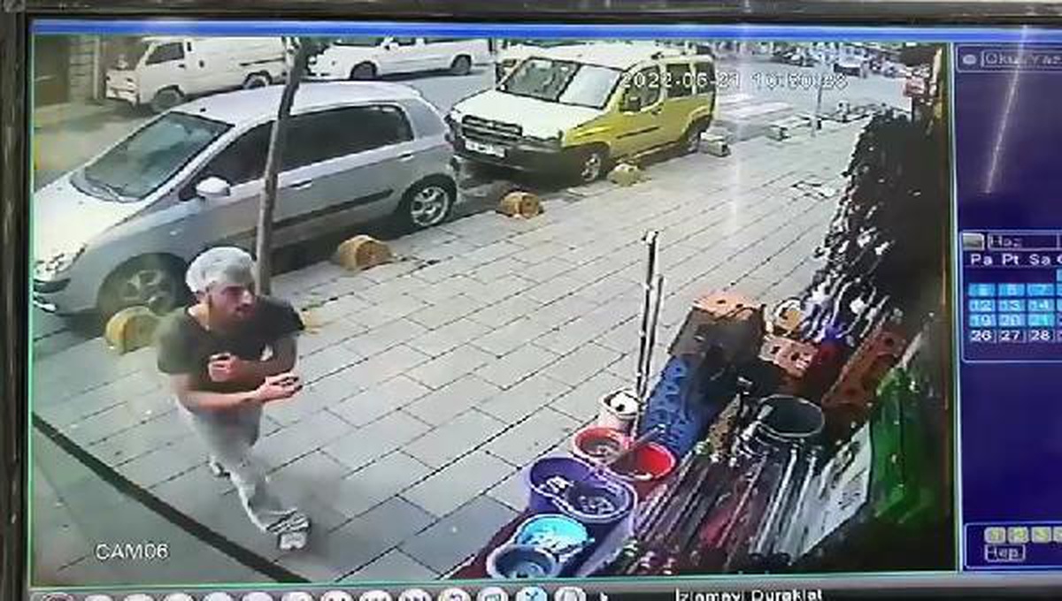 Fatih\'te otomobil çarpan fırıncı: biz 9 canlıyız