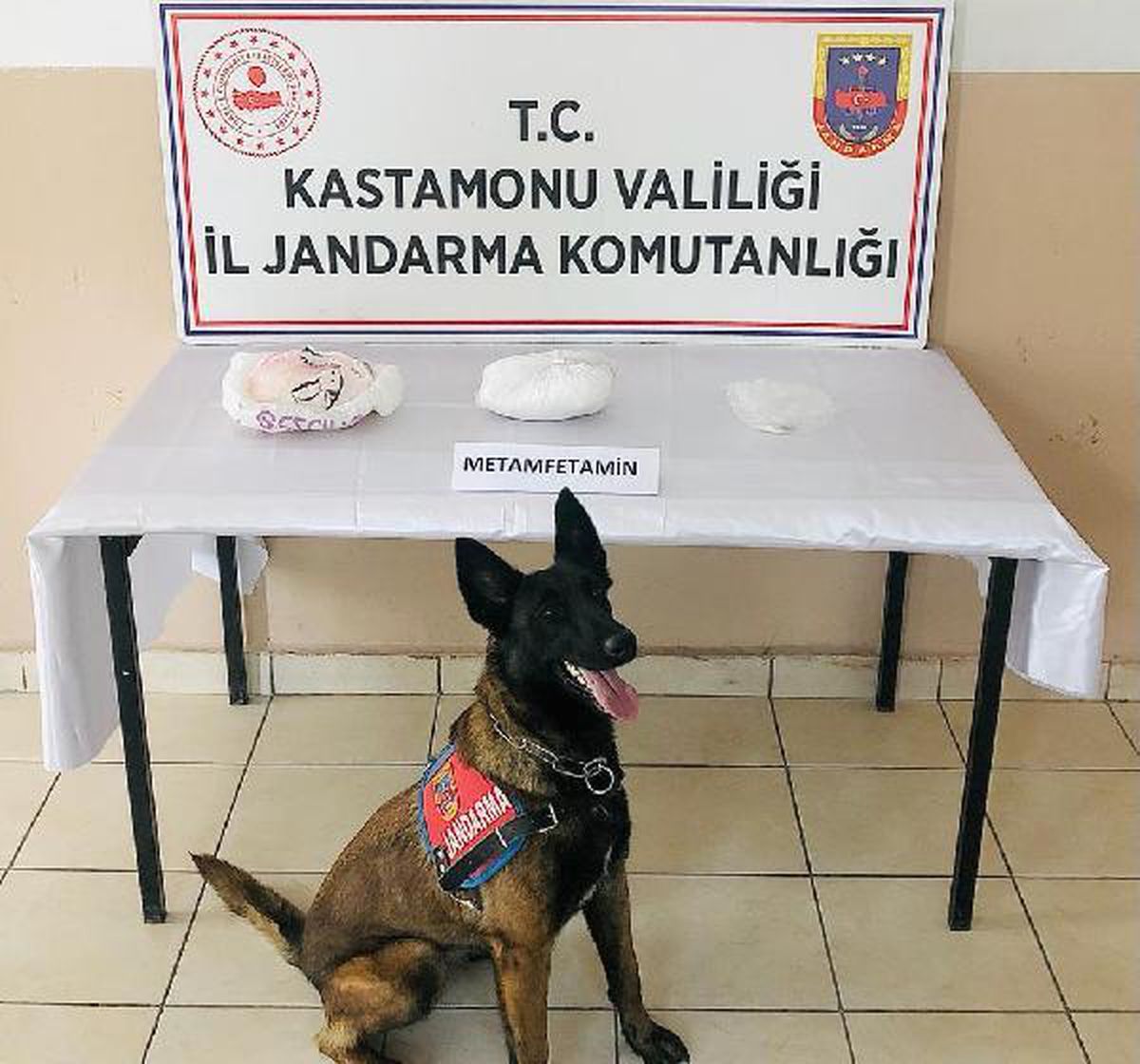 Kastamonu\'da 2 kilo metamfetamine 2 tutuklama