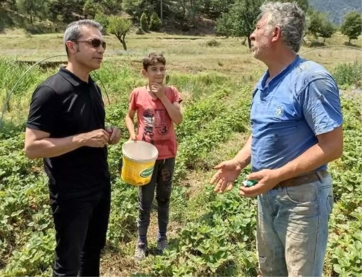 Son dakika haberi | Kaymakam Çiçek, selden etkilenen köyde incelemelerde bulundu