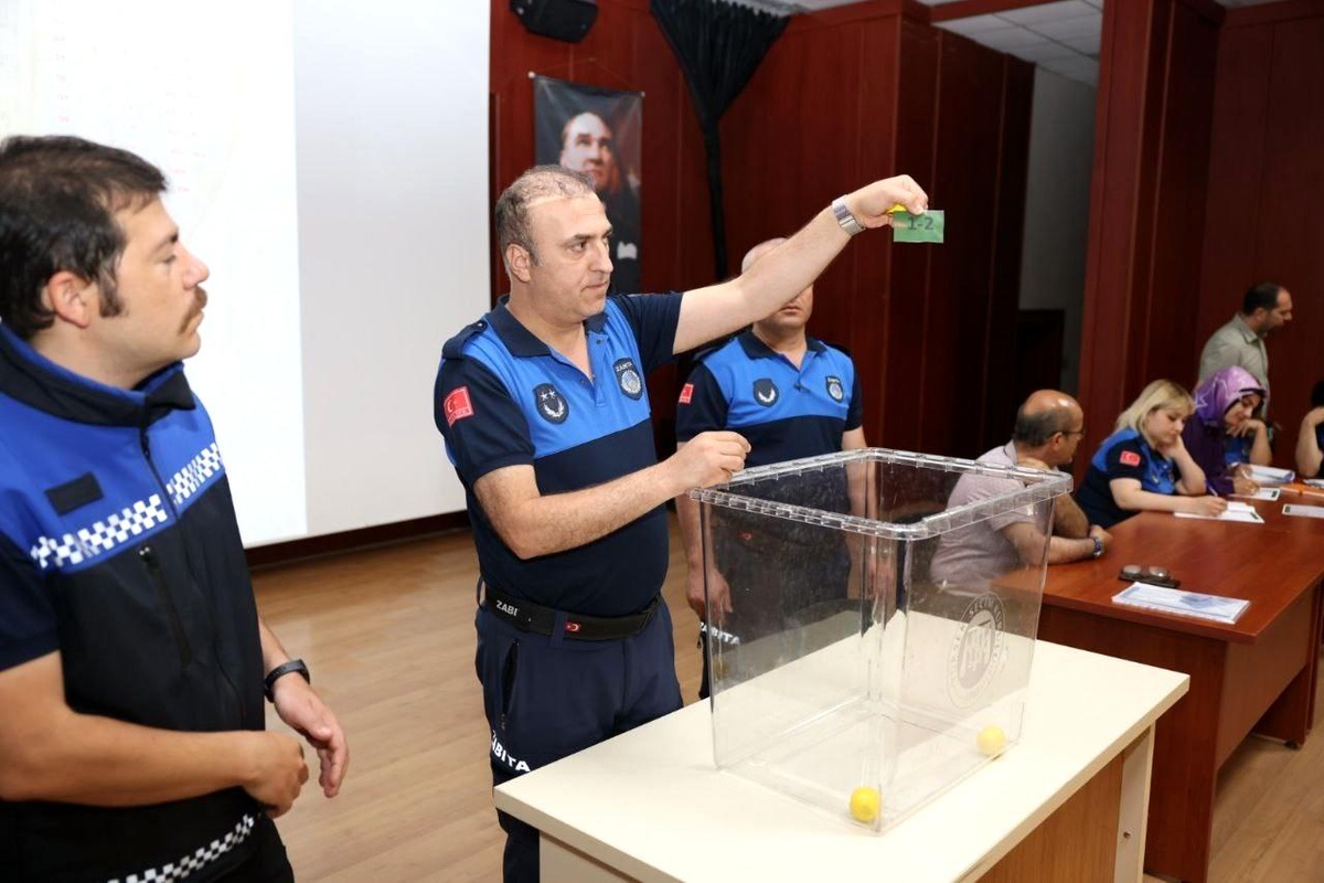 Kurban satış yerleri için kura çekildi