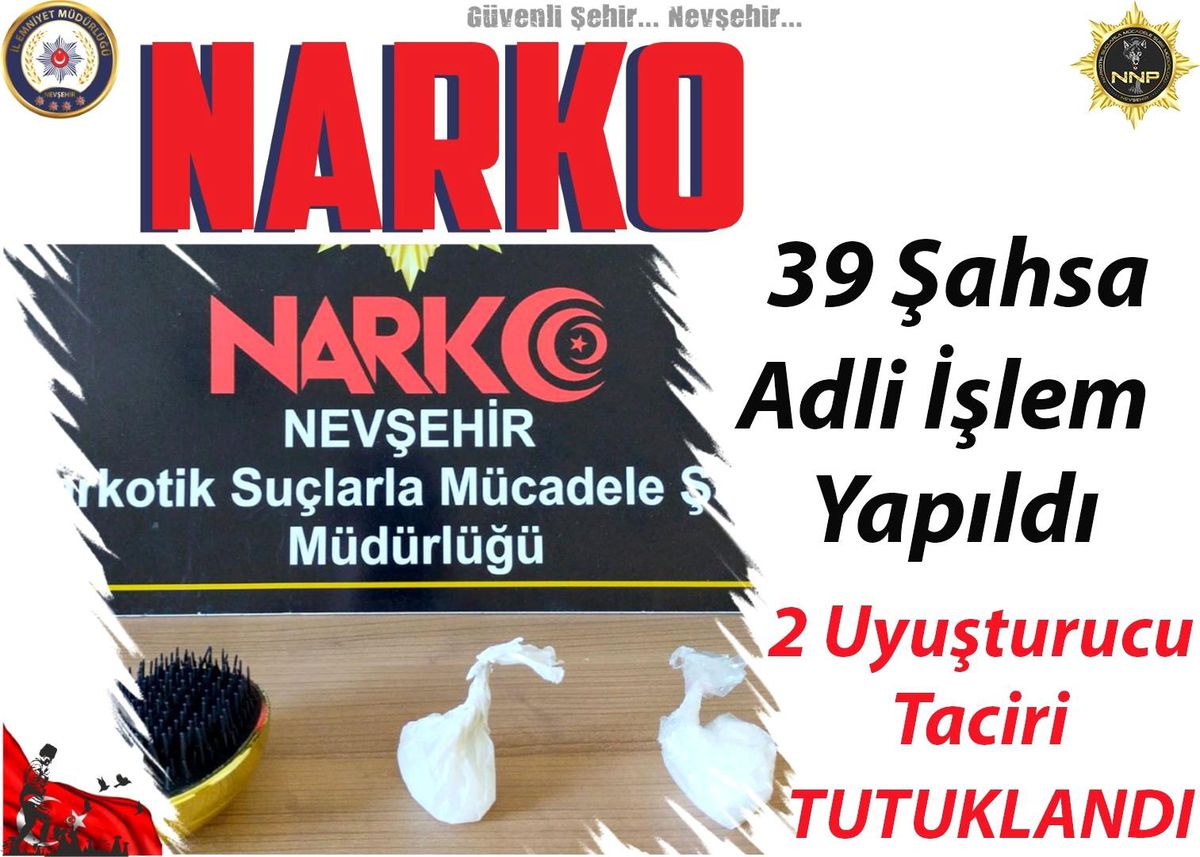 Nevşehir\'de uyuşturucu operasyonu
