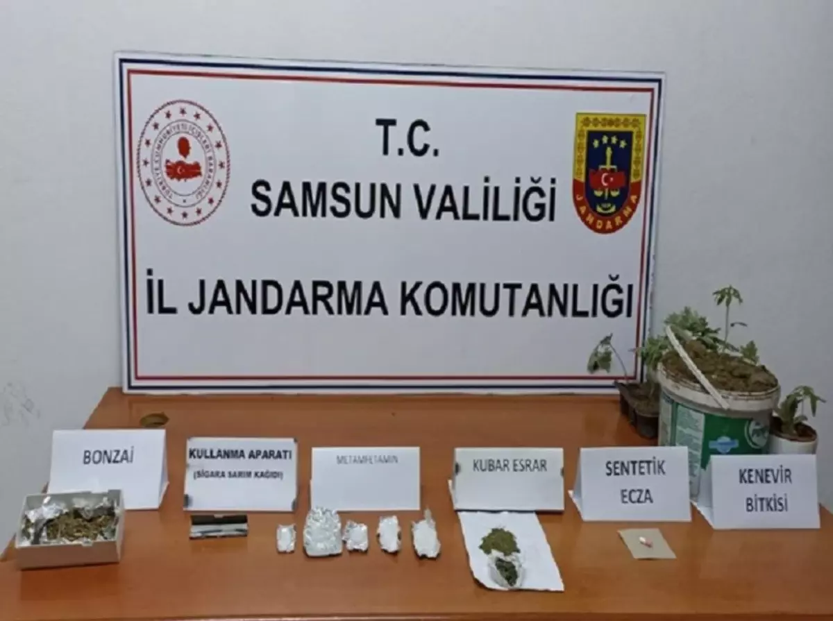 Samsun\'da uyuşturucu operasyonlarında 18 zanlı yakalandı