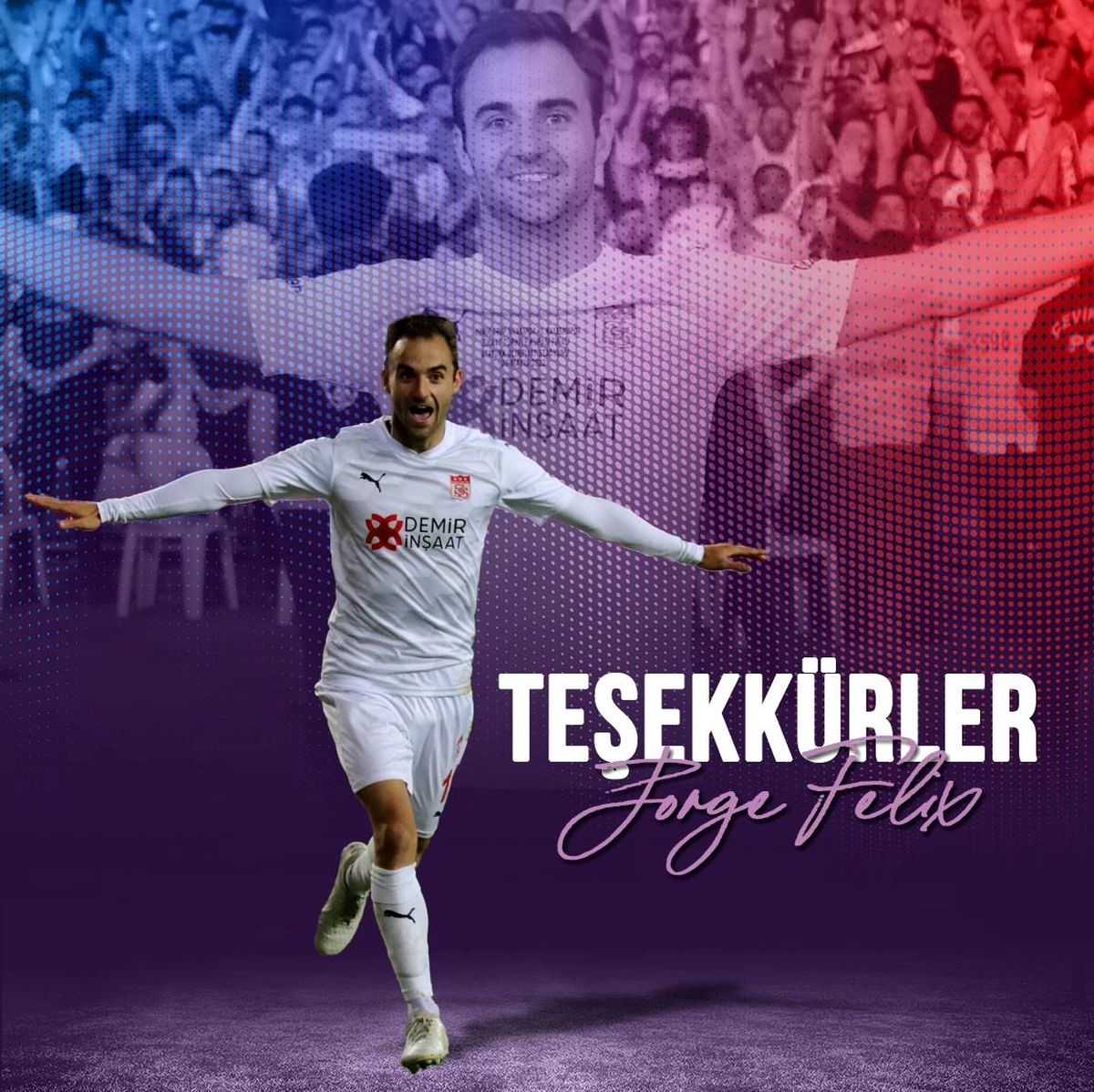 Sivasspor\'dan Felix\'e teşekkür