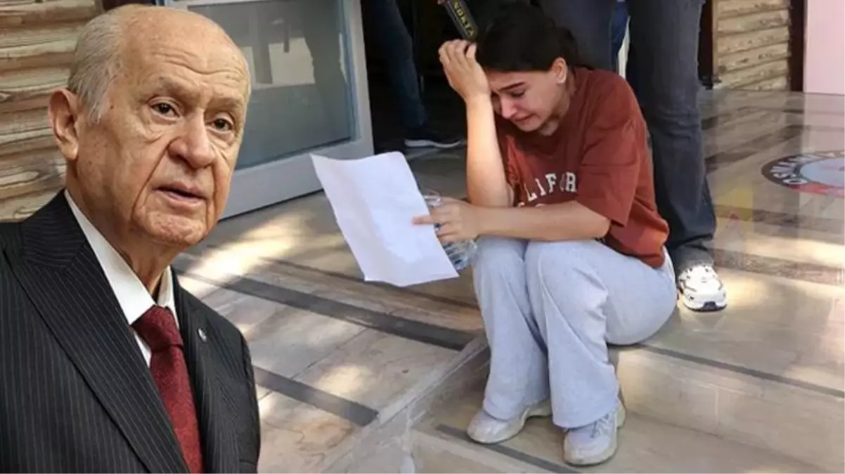 MHP lideri Devlet Bahçeli, sınav öncesi kimliğini unutan ve polise verdiği cevapla yürek parçalayan Ayşe için harekete geçti