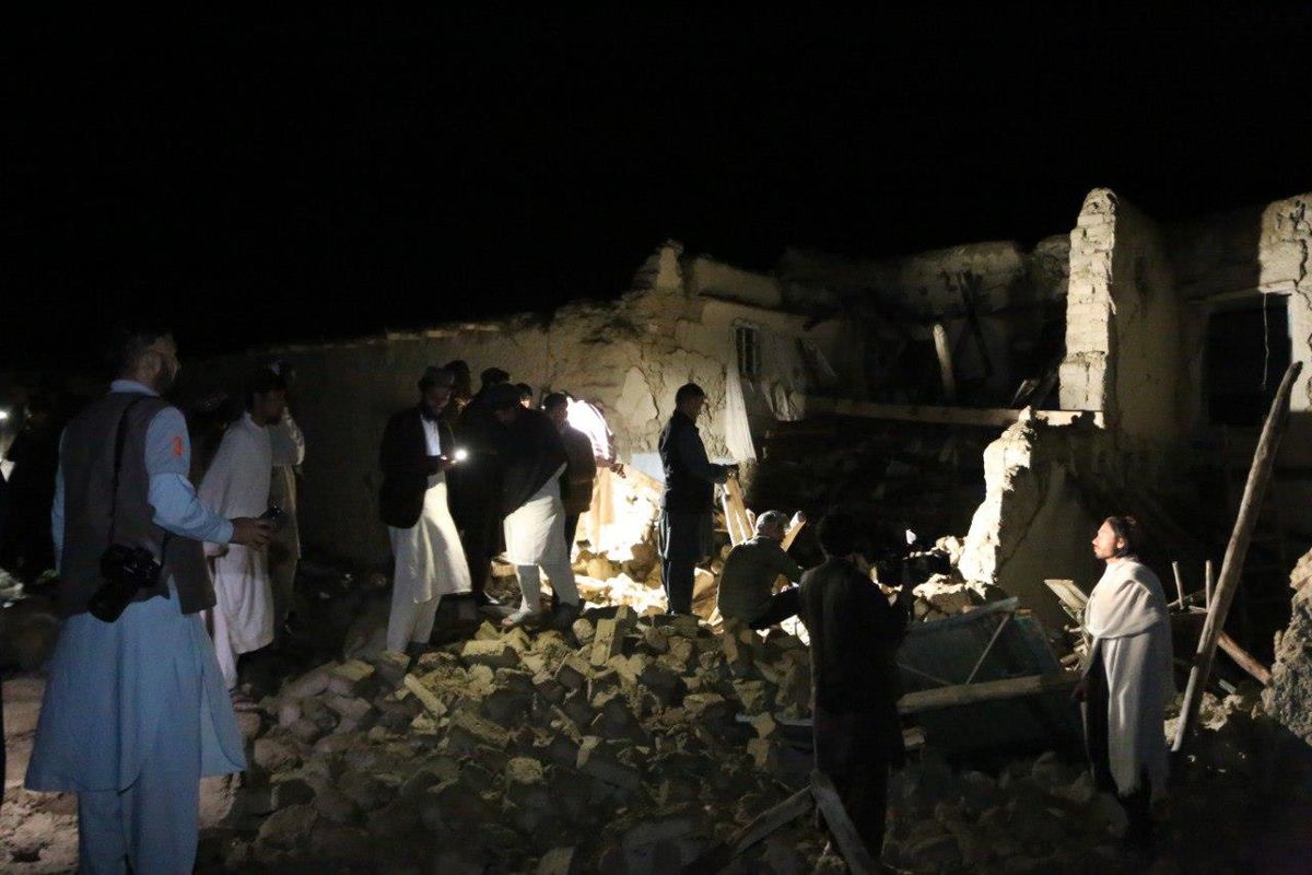 Anadolu Ajansı, Afganistan'ı vuran deprem bölgesini görüntüledi