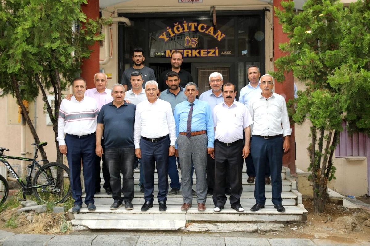 Başkan Güder'den Taneli'ye hayırlı olsun ziyareti