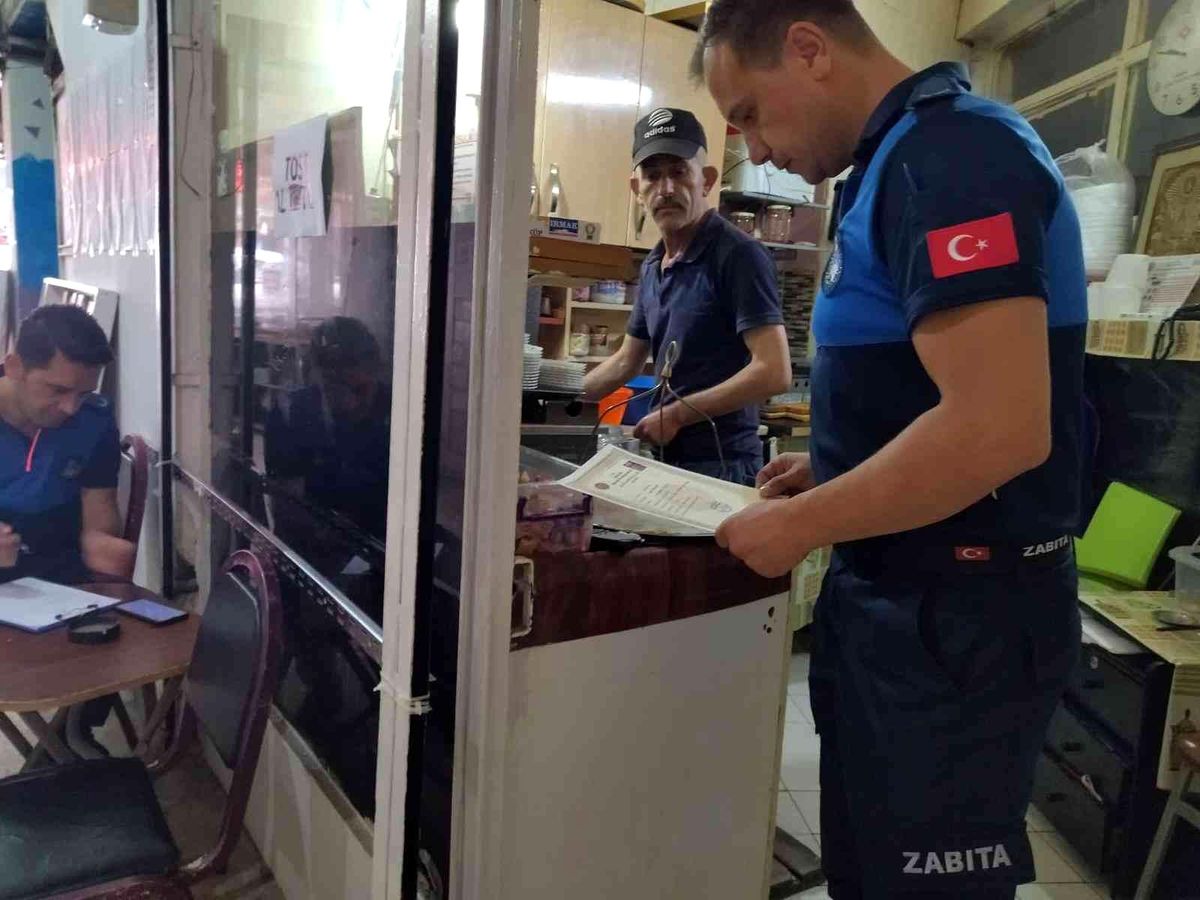 Bilecik\'te zabıtadan işletme denetimi