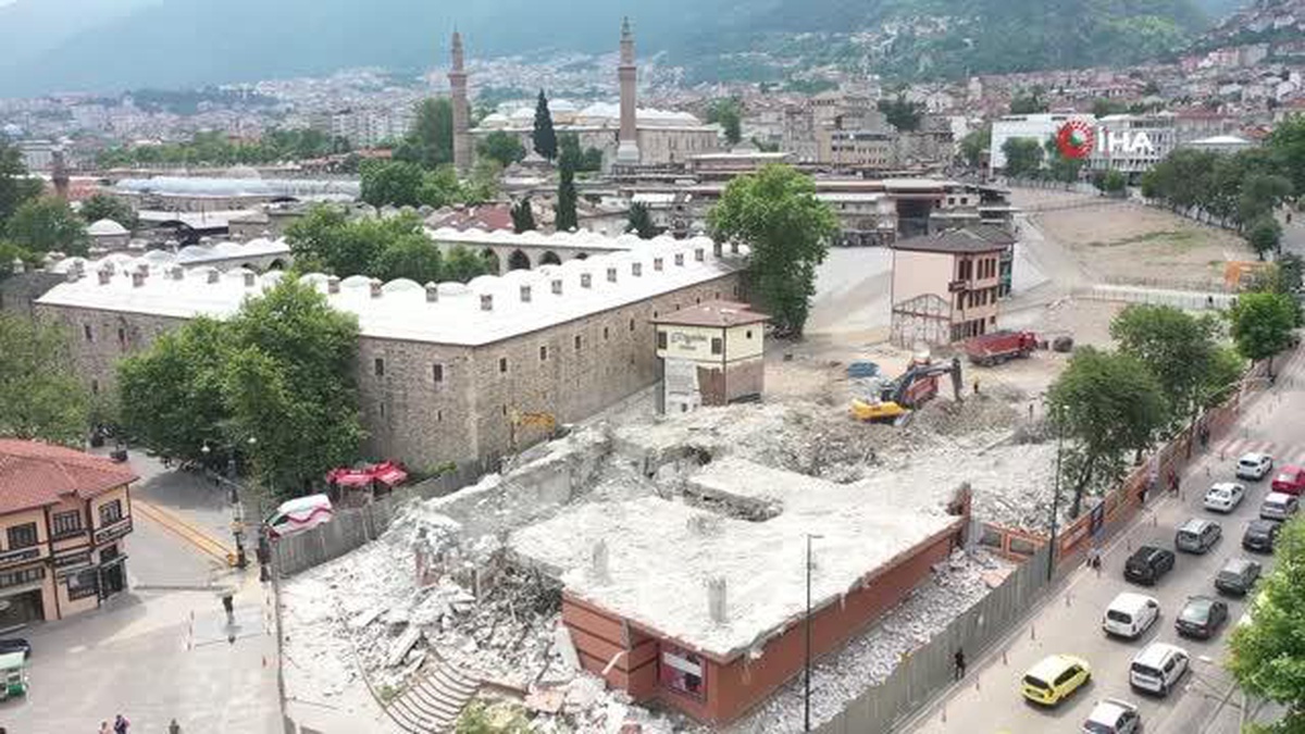 Bursa, tarihi meydanına kavuşuyor