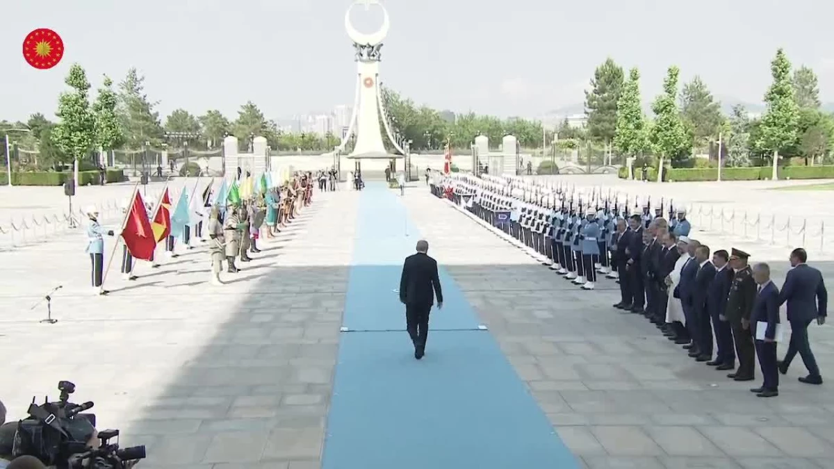 Cumhurbaşkanı Erdoğan, Suudi Arabistan Veliaht Prensi Muhammed Bin Selman\'ı Resmî Törenle Karşıladı