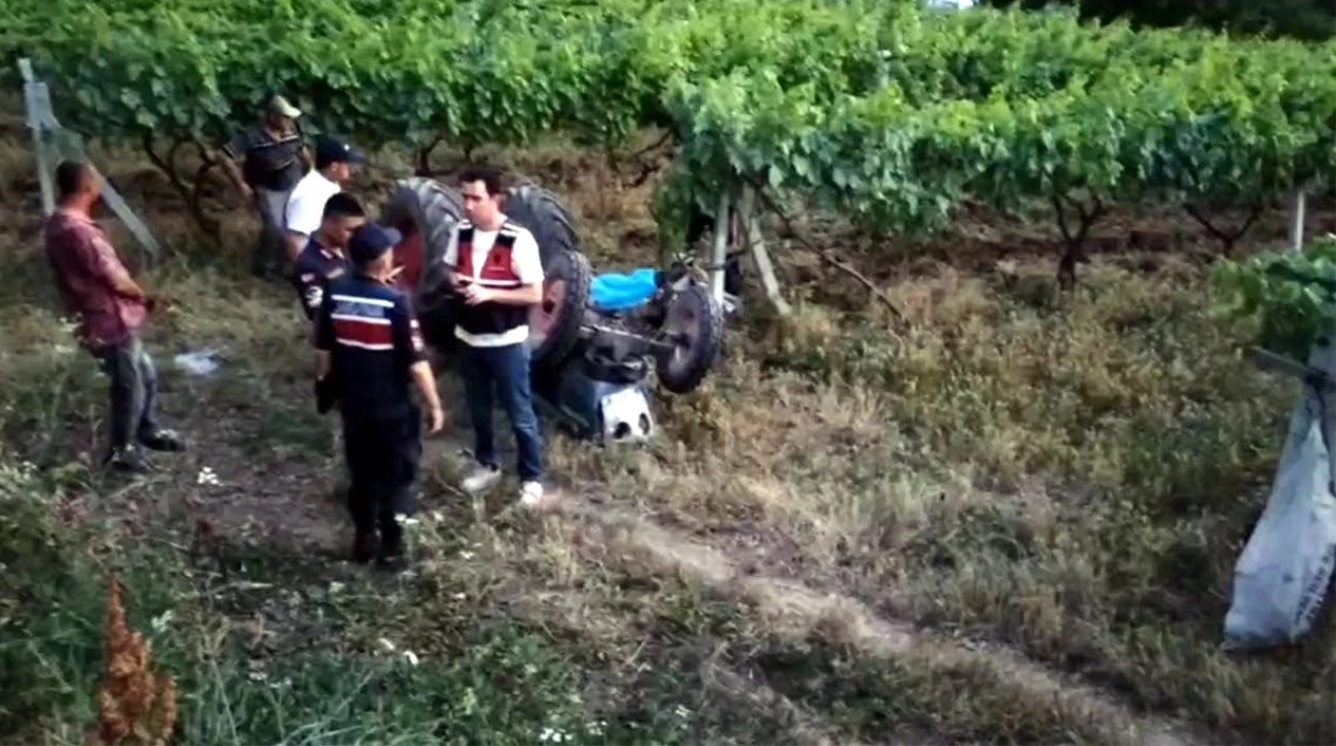 Son dakika: Devrilen traktörün altında kalan vatandaş hayatını kaybetti