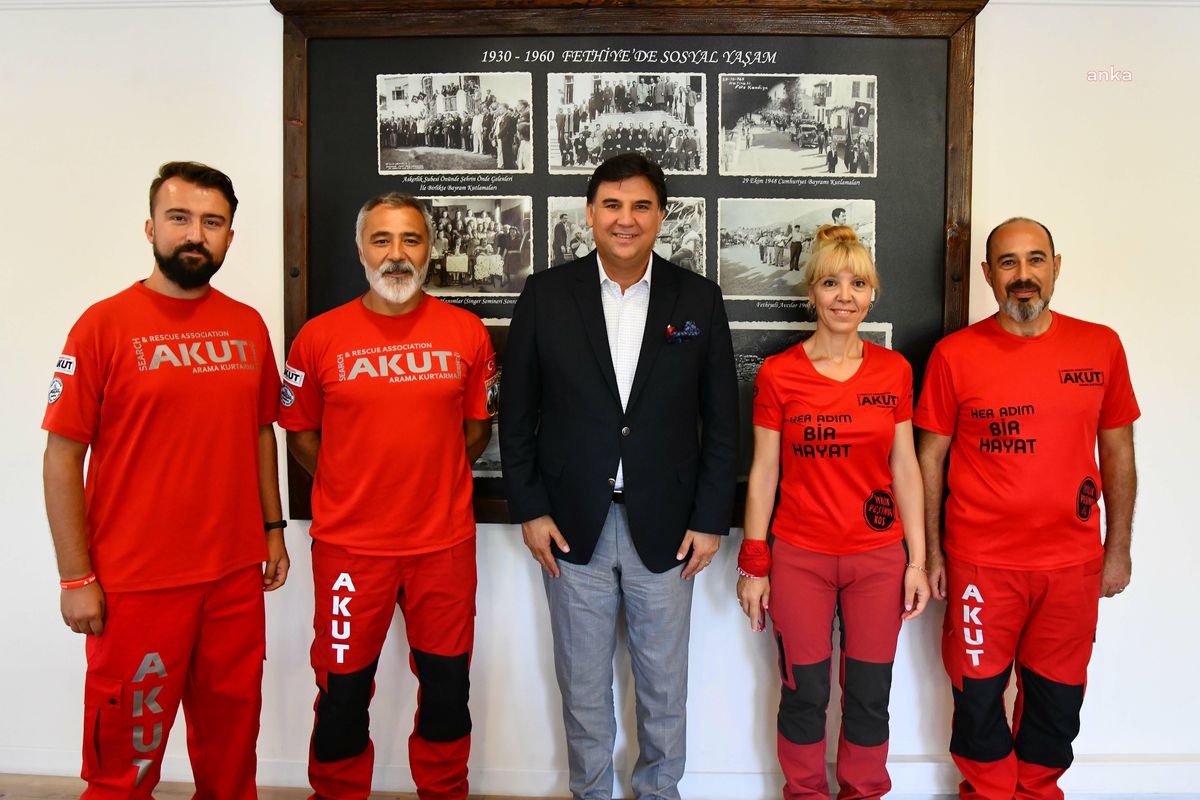 Fethiye Belediye Başkanı Karaca, Akut Ekibiyle Görüştü