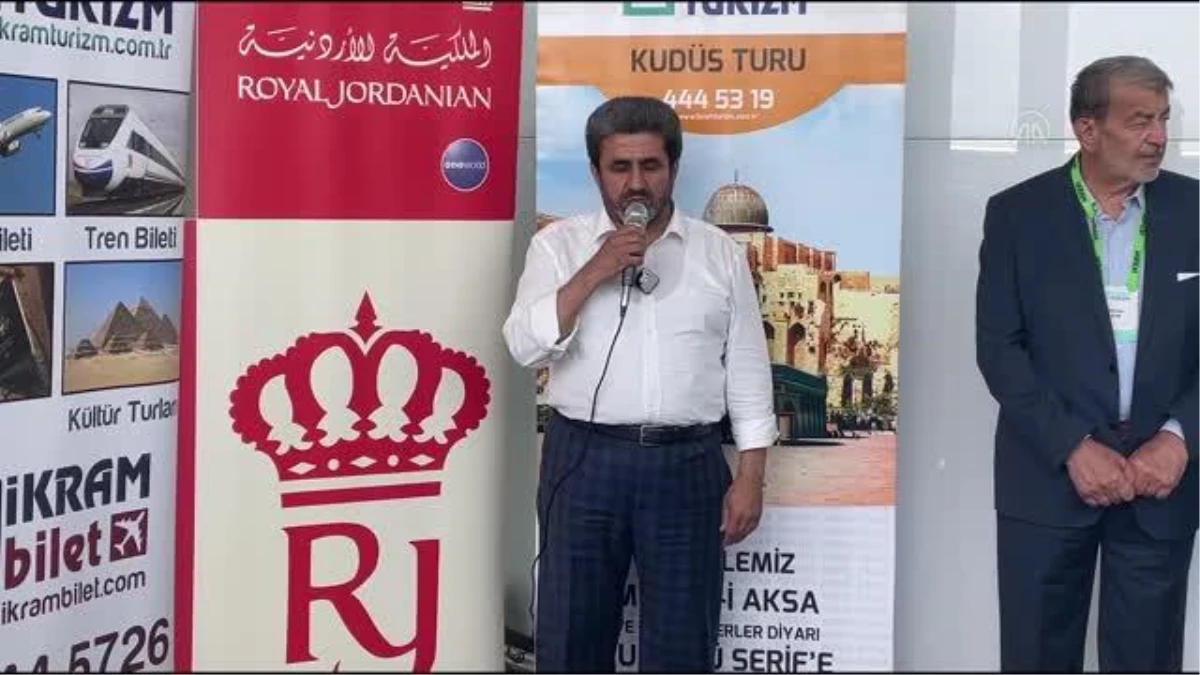 Kudüs bağlantılı hacca gidecek kafile 2 yıl aradan sonra yola çıktı